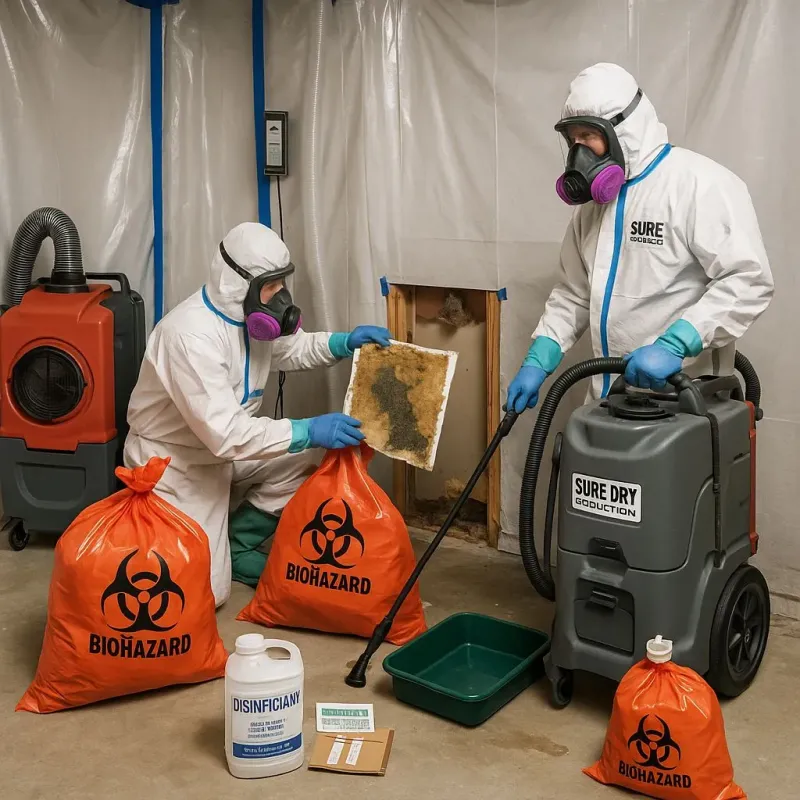 Contaminated Water Handling Protocols process in West Falls Church, VA