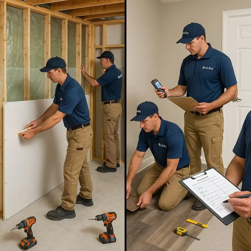 Repairs and Reconstruction process in West Falls Church, VA