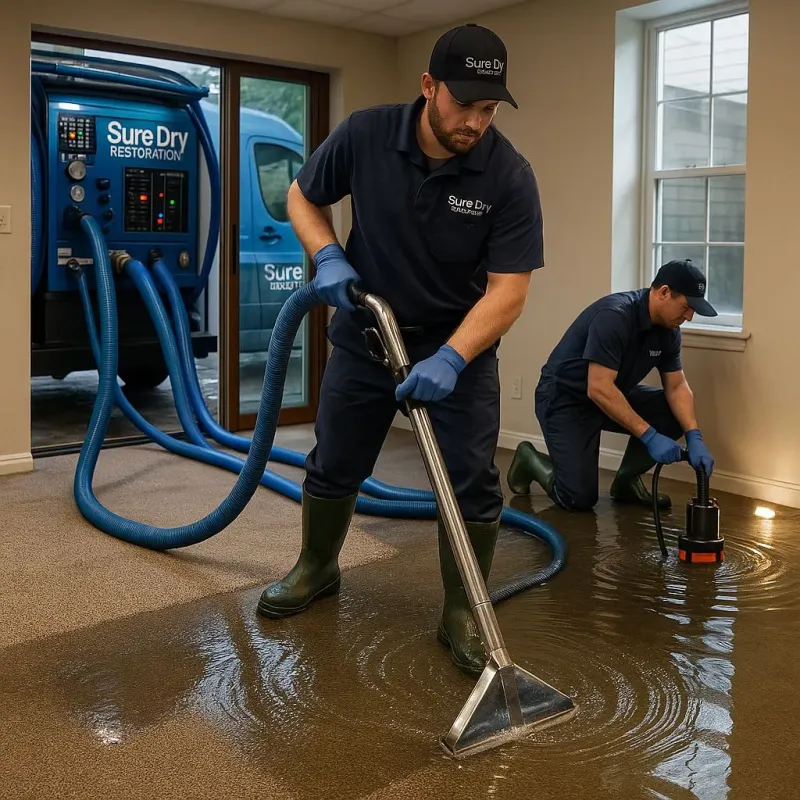 Water Extraction and Removal process in West Falls Church, VA